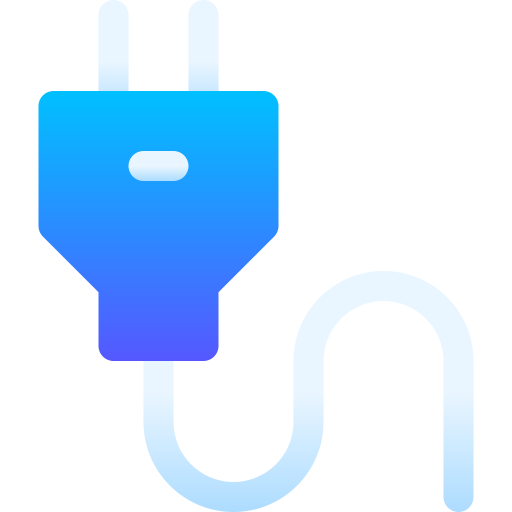 Plug free icon