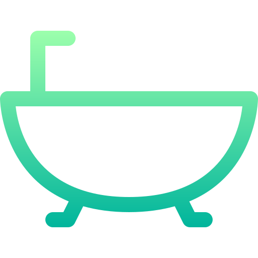 baignoire Icône gratuit baignoire Icône gratuit