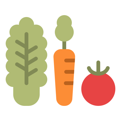 Vegetables Iconixar Flat Icon