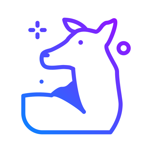 Deer Generic Gradient icon