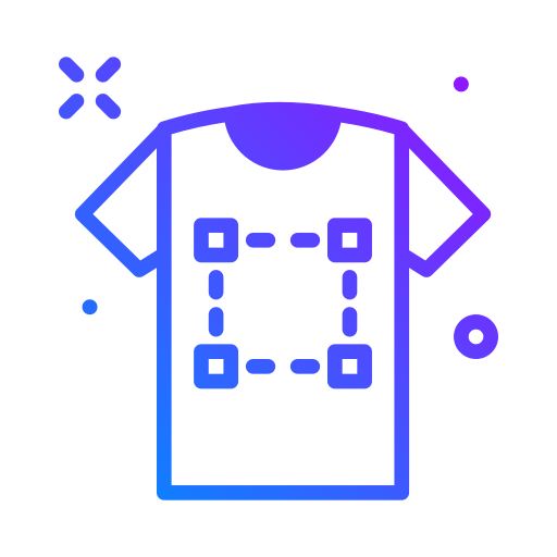 Tshirt Generic Gradient icon