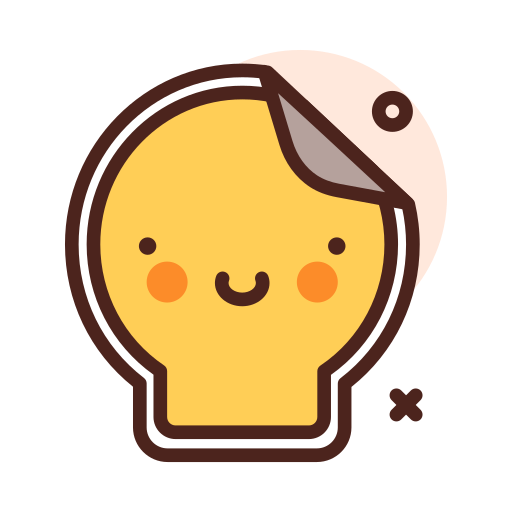 pegatina icono gratis