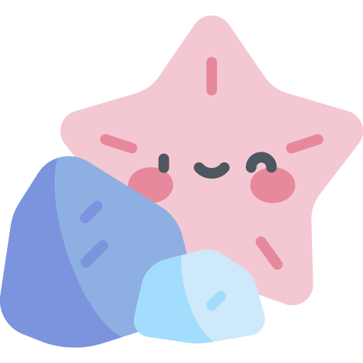 Icono De Estrella De Mar Kawaii Flat