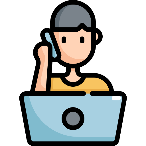 Calling free icon