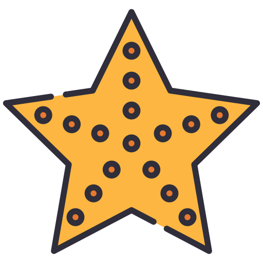 estrella de mar icono gratis