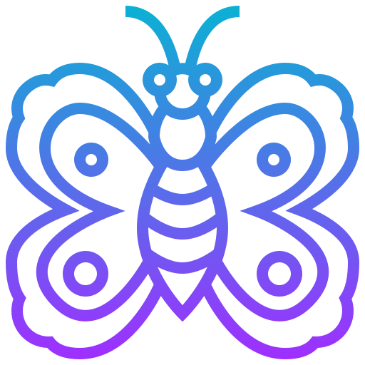 mariposa icono gratis