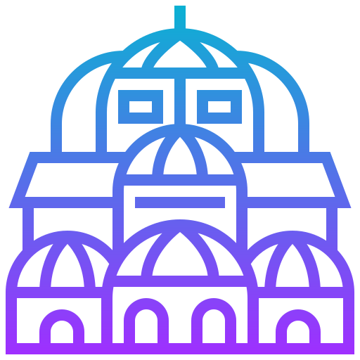 Alexander nevsky cathedral Meticulous Gradient icon