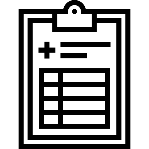 Медицинский результат бесплатно иконка Медицинский результат бесплатно иконка