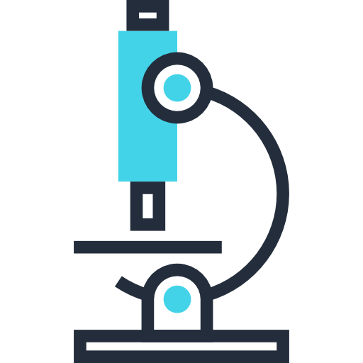 microscópio grátis ícone