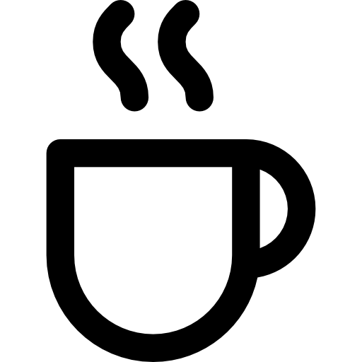 Coffee cup Basic Rounded Lineal icon