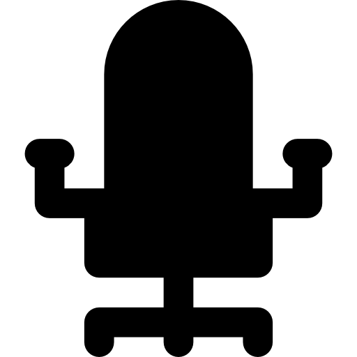 silla de oficina icono gratis