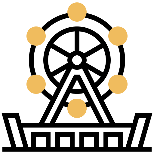 Лондонский глаз бесплатно иконка