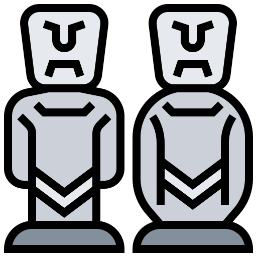 Moai - Free monuments icons