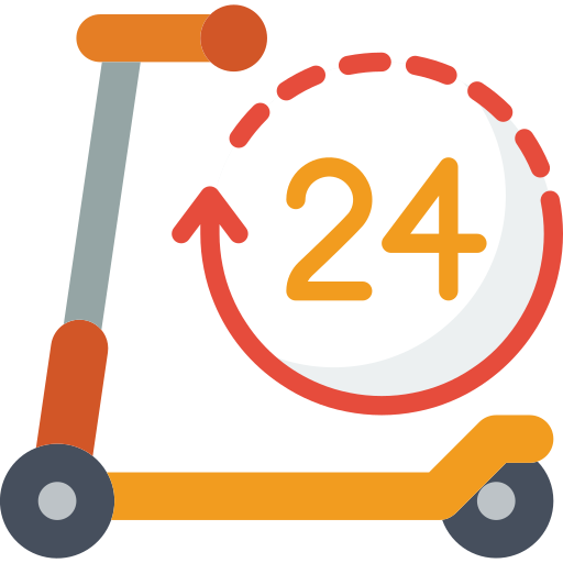 24 horas grátis ícone 24 horas grátis ícone