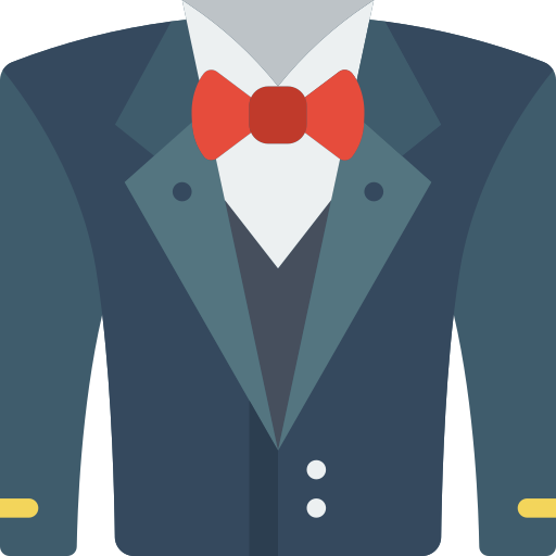 Tuxedo Bow Tie PNG and Tuxedo Bow Tie Transparent Clipart Free