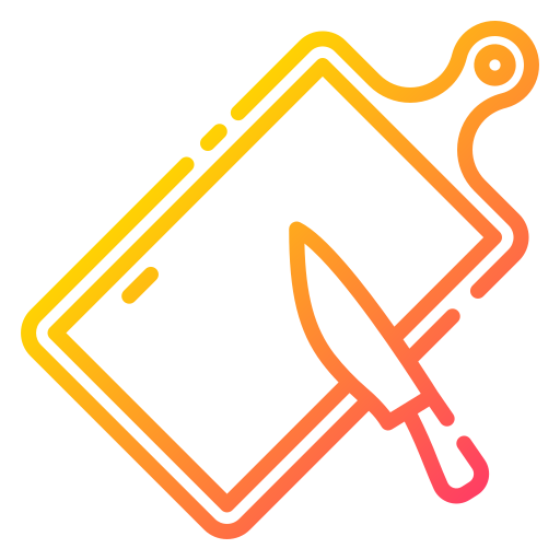 tabla de cortar icono gratis
