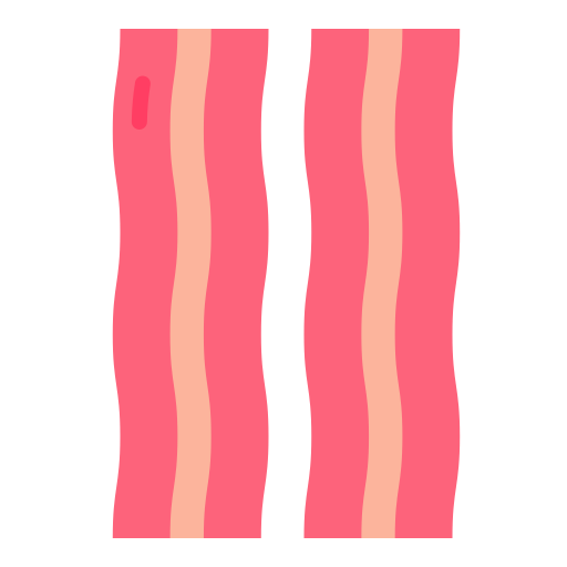 Bacon strips - Free food and restaurant icons