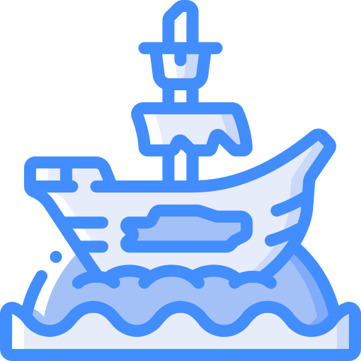 Shipwreck Basic Miscellany Blue icon