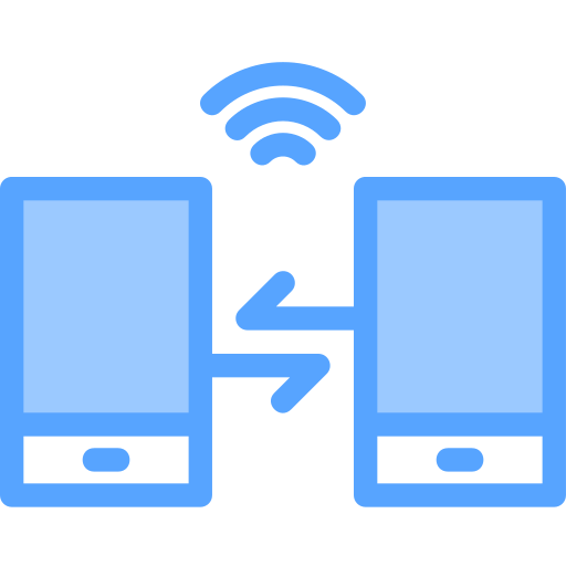 transferencia de datos icono gratis