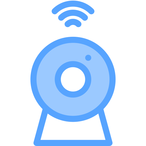 Webcam Generic Blue icon