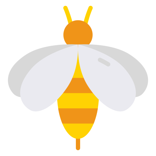 abeja icono gratis