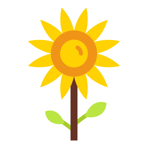 girasol icono gratis