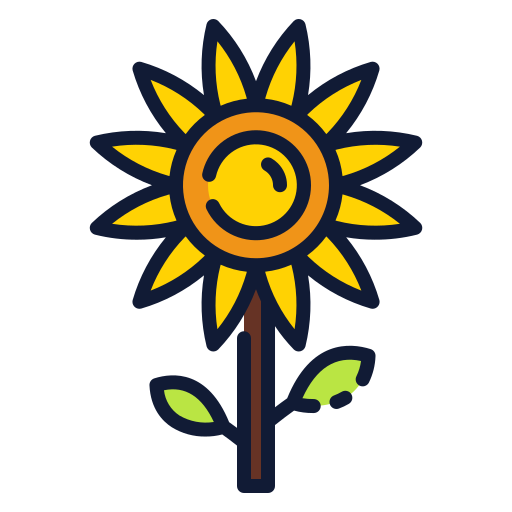 girasol icono gratis