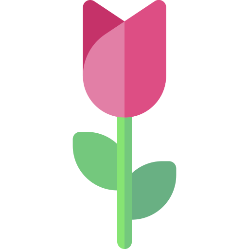 Rose Basic Rounded Flat icon