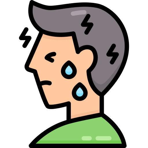 Headache Generic Outline Color icon