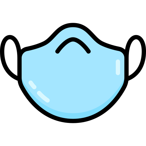 Medical mask free icon