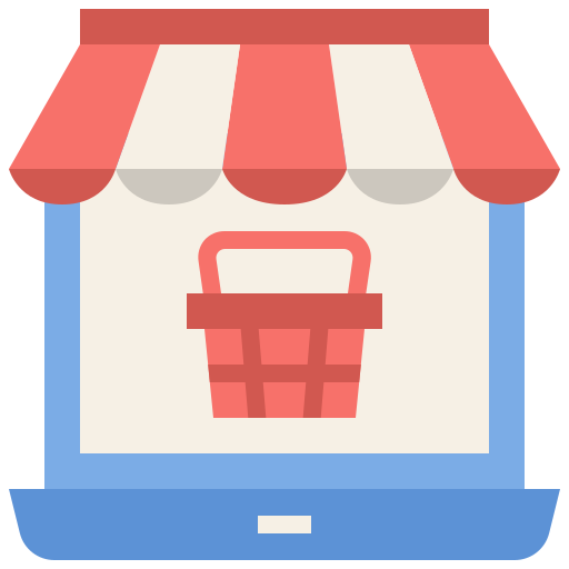 tienda online icono gratis