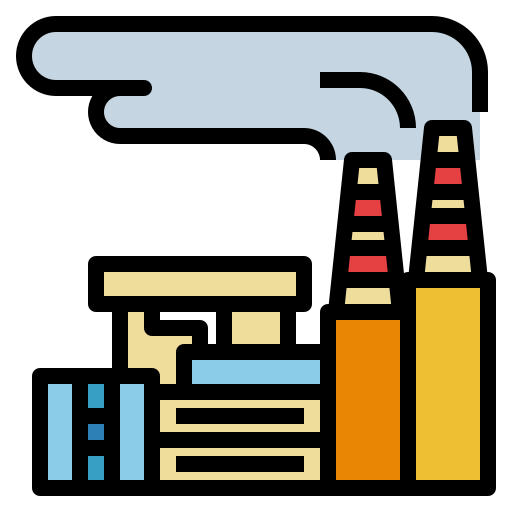 Factory free icon Factory free icon