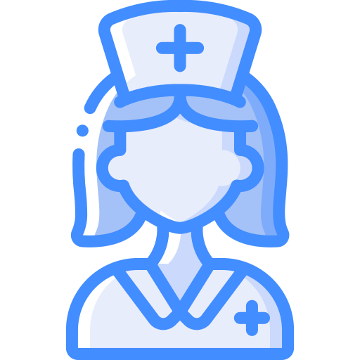 Nurse Basic Miscellany Blue icon