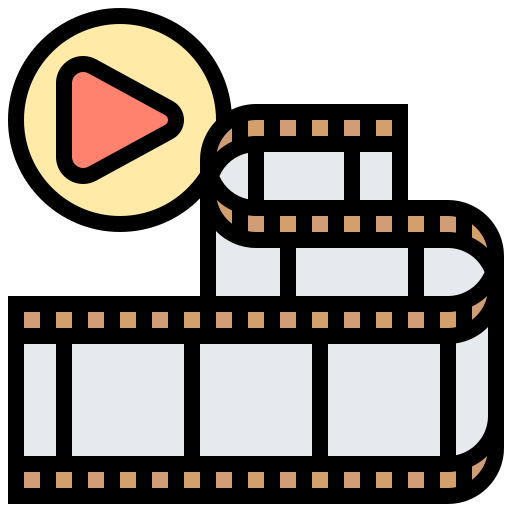 Movie frame - Free cinema icons