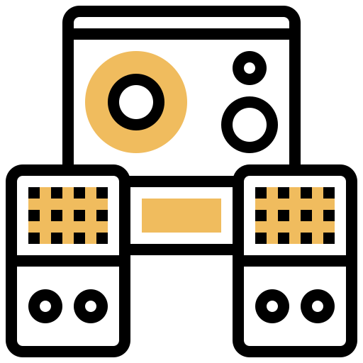 Audio speaker free icon Audio speaker free icon