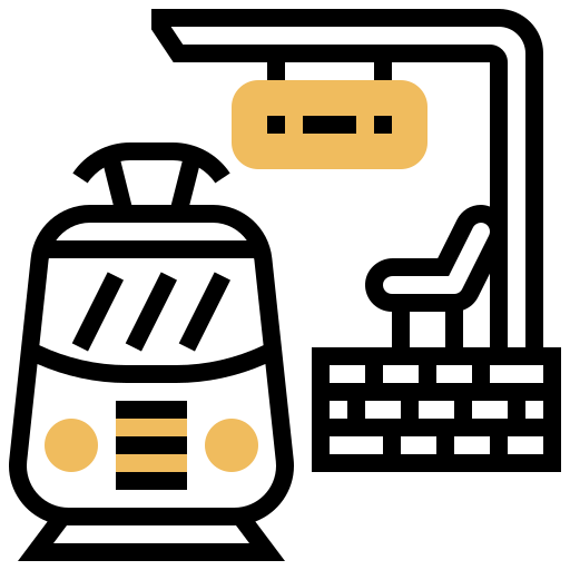 Train station free icon Train station free icon