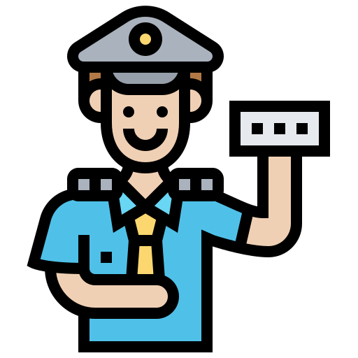 Train operator - Free transportation icons