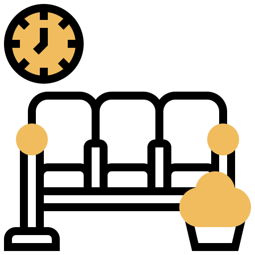 Waiting room free icon Waiting room free icon