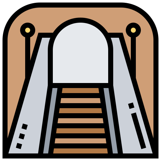 túnel icono gratis