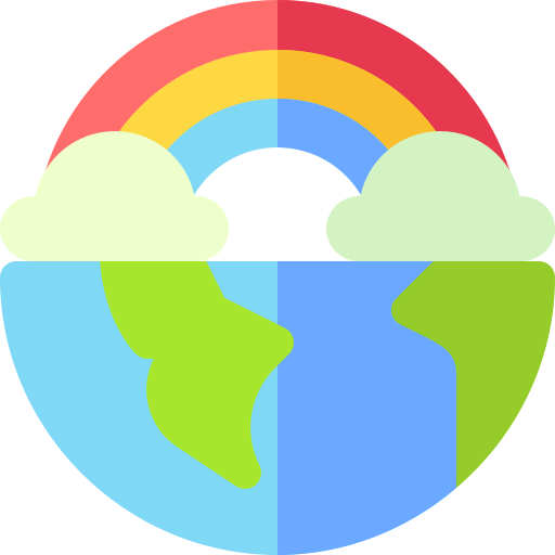 arco iris icono gratis