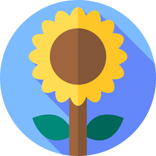 girasol icono gratis