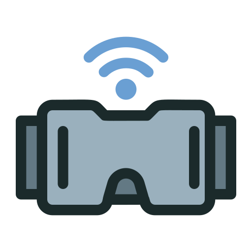 gafas de realidad virtual icono gratis