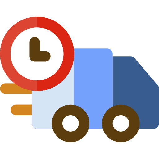 camión de reparto icono gratis