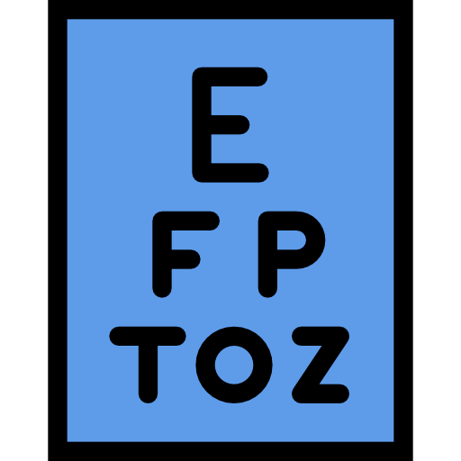 Optical free icon