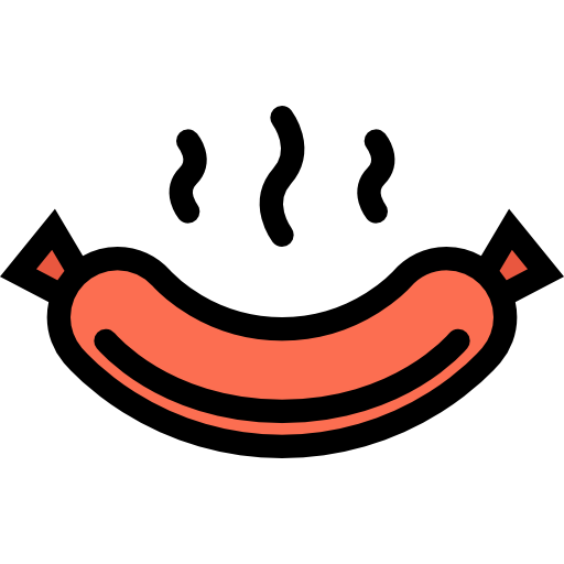 linguiça grátis ícone linguiça grátis ícone