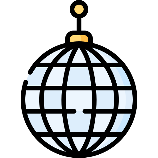 Disco ball - Free entertainment icons