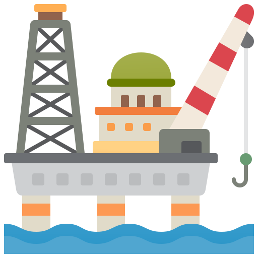 clipart oil platform