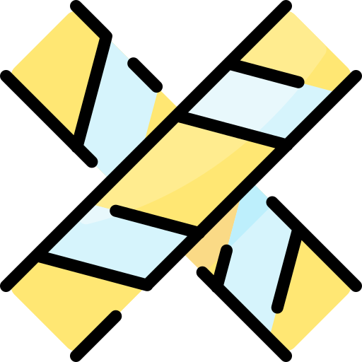 Tape free icon