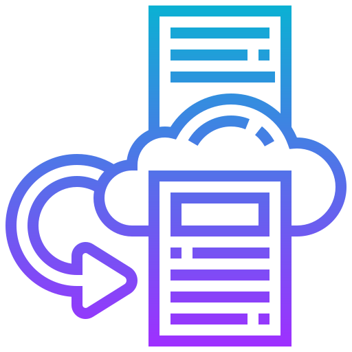 Backup Meticulous Gradient icon