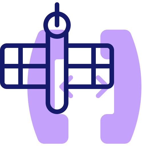 satélites icono gratis